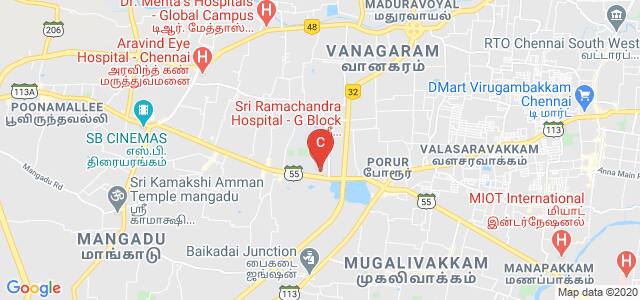 Sri Ramachandra College of Physiotherapy, Sri Ramachandra Nagar, Porur, Chennai, Tamil Nadu, India