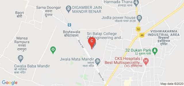 Sri Balaji College of Pharmacy, Jaipur, Benar Road, Shankar Vihar Extension, Jamna Puri, Jaipur, Rajasthan, India