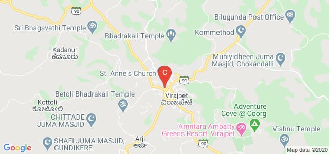 St Anne's degree College, Madikeri - Virajpet Road, Virajpet, Karnataka, India