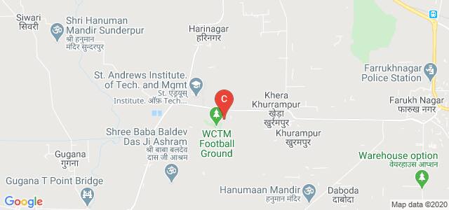 Gurugram Global College of Pharmacy, Haily Mandi Road, Farukh Nagar, Gurgaon, Haryana, India