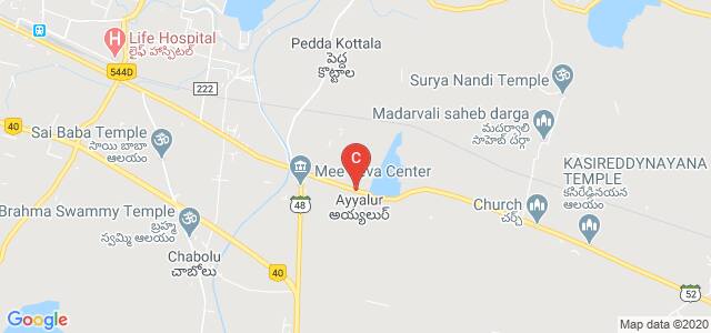 518503, Kurnool - Ongole Main Road, Ayyalur, Andhra Pradesh, India
