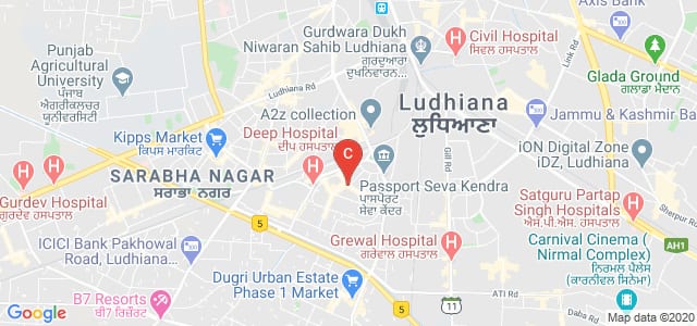 Guru Nanak Girls College, Model Town Road, Pritm Nagar, Model Town, Ludhiana, Punjab, India