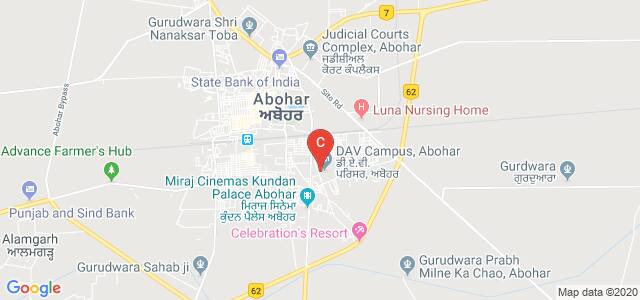 Gopichand Arya Mahila College, South Evenue, Abohar, Fazilka, Punjab, India