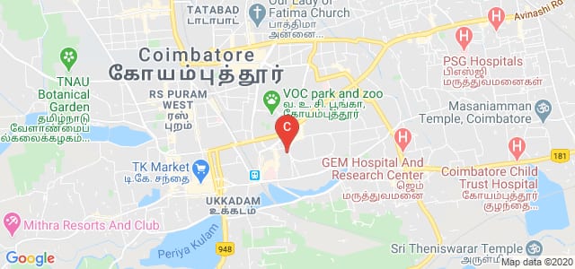 Angappa College Of Arts & Science, Race Course Road, Gopalapuram, Coimbatore, Tamil Nadu, India