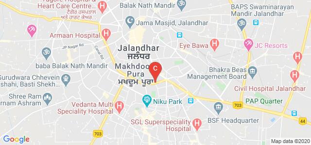 Apeejay College of Fine Arts Jalandhar, Mahavir Marg, New Jawahar Nagar, Civil Line, Jalandhar, Punjab, India