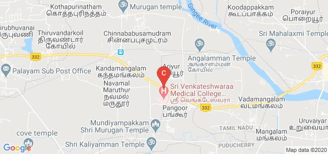 Villupuram Road, Ariyur, Puducherry 605102, India
