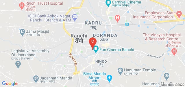 Nirmala Womens College Ranchi, H-Block, Shyamali Colony, Doranda, Ranchi, Jharkhand, India