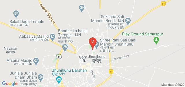 Seth Motilal Law College, Rani Sati Road, Near Rani Sati Temple, Chobari Mandi Colony, Jhunjhunu, Rajasthan, India