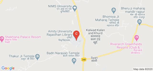 Amity University Jaipur, Kant, Rajasthan, India