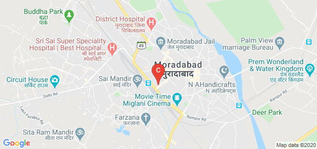 Hindu College Moradabad, Station Road, Budh Bazaar, Moradabad, Uttar Pradesh, India