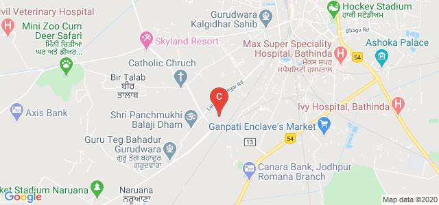 Bathinda College of Law, Badal - Bathinda Road, Lal Singh Nagar, Bathinda, Punjab, India