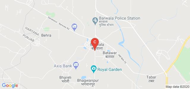 Barwala Ambala, Barwala, Panchkula, Haryana 134118, India