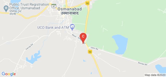 Government Ayurvedic Hospital Osmanabad, Bypass Rd, Khaja Nagar, Osmanabad, Maharashtra, India