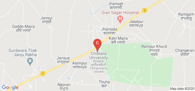 Chitkara School Of Health Sciences ( Gailileo Block ), Patiala, Punjab, India
