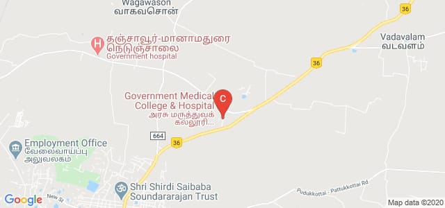 Government Medical College & Hospital, Pudukkottai R.F., Pudukkottai, Tamil Nadu, India