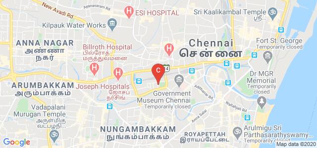 National Institute for Research in Tuberculosis, M.S. Nagar, Mukta Gardens, Chetpet, Chennai, Tamil Nadu, India