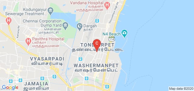 M.N.College of Optometry, Mottai Garden, Old Washermanpet, Chennai, Tamil Nadu, India