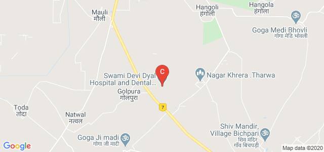 Swami Devi Dyal Hospital and Dental College, Golpura, Haryana, India