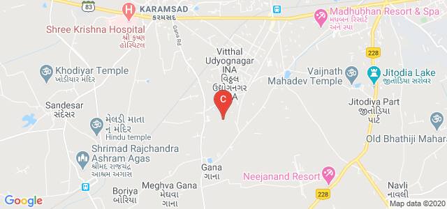 Shantaben Manubhai Patel School of Studies & Research in Architecture and Interior Design, New Vallabh Vidyanagar, GIDC, Anand, Gujarat, India