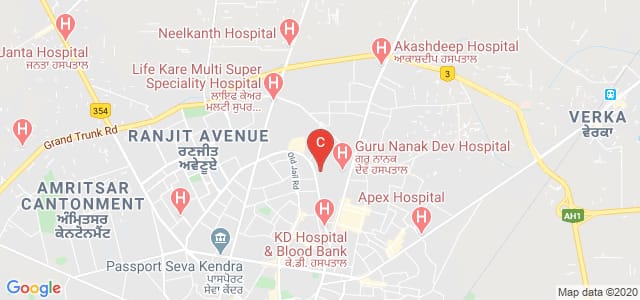 Government Nursing College, Medical Enclave, Amritsar, Punjab, India