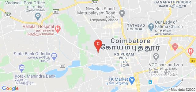 Agricultural College and Research Institute, Lawley Road, Tamil Nadu Agricultural University, PN Pudur, Coimbatore, Tamil Nadu, India