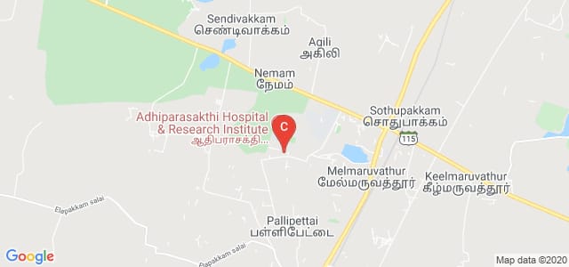 Adhiparasakthi College of Physiotherapy, Kesavarayanpettai, Kancheepuram, Tamil Nadu, India