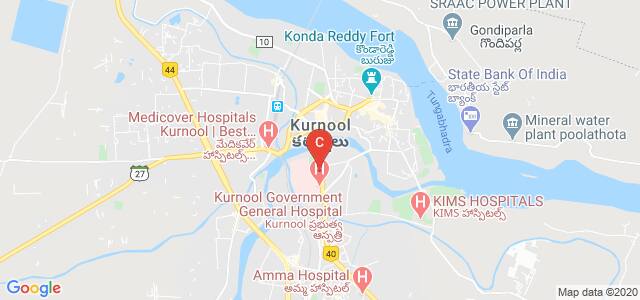 Kurnool Medical College, Bharath Petroleum, Kisan Ghat Road, Kurnool, Andhra Pradesh, India