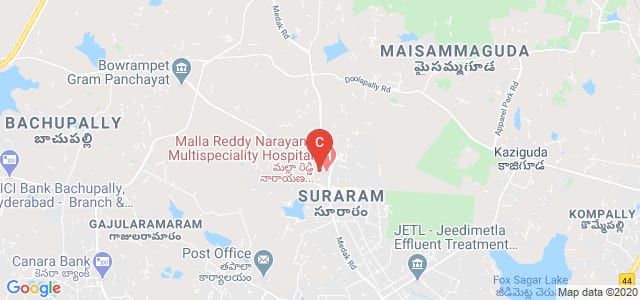 Mallareddy Medical College For Women, X Road, Venkatarama Colony, Quthbullapur, Hyderabad, Telangana, India