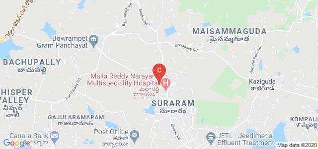 Malla Reddy Institute of Medical Sciences, Venkatarama Colony, Suraram, Hyderabad, Telangana, India
