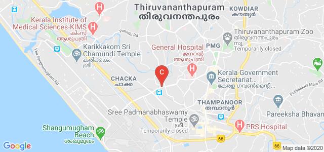 SI-MET, Palayam - Airport Road, Nallumuku, Kannammoola, Thiruvananthapuram, Kerala, India