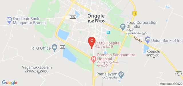 Rajiv Gandhi Institute Of Medical Sciences And Hospitals, Ramnagar, Ongole, Andhra Pradesh, India