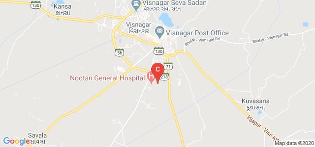 Nootan College Of Nursing, SPCE Campus, Visnagar, Gujarat, India