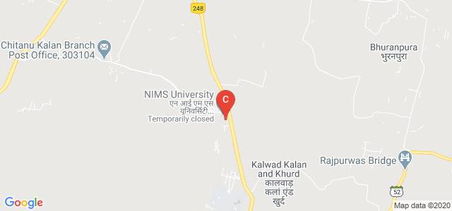 NIMS Medical College and Hospital, Puth Ka Bas at Chawa Ka Bas, Rajasthan, India
