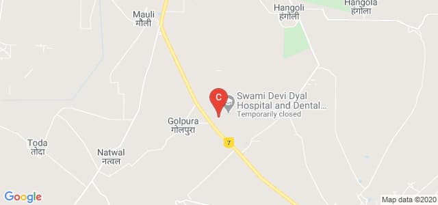 Swami Devi Dyal School of Nursing, Panchkula, Haryana, India
