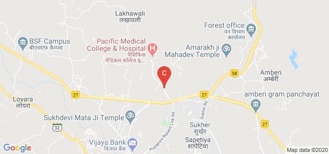 Pacific Medical College & Hospital Road, Bedla, Udaipur, Rajasthan, India