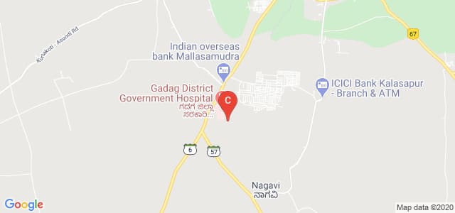 Gadag Institute of Medical Sciences, State Highway 6, Malasamudra, Gadag, Karnataka, India