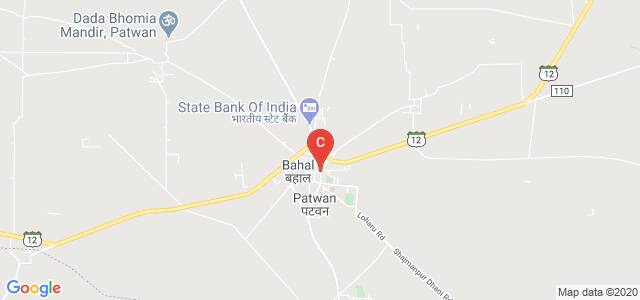 GDC Memorial College, Bahal, Pilani Road, Bahal, Haryana, India