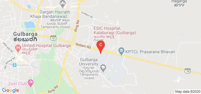 ESIC Medical College Kalaburagi, Gulbarga University, Jnana Ganga, Kalnoor, Kalaburagi, Karnataka, India