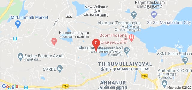 Murugappa Polytechnic College, Chennai, Tamil Nadu, India