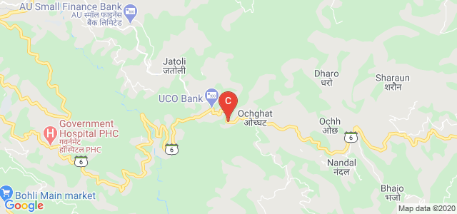 Oachghat solan, State Highway 6, Himachal Pradesh, India