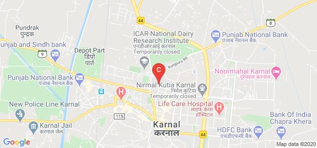Kalpna Chawla Government Medical College & Hospital, Model Town, Karnal, Haryana, India