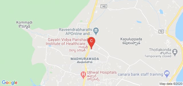 Gayatri Vidya Parishad Institute of Healthcare & Medical Technology, Maridi valley, Village, Srinivasa Nagar, Madhurawada, Visakhapatnam, Andhra Pradesh, India