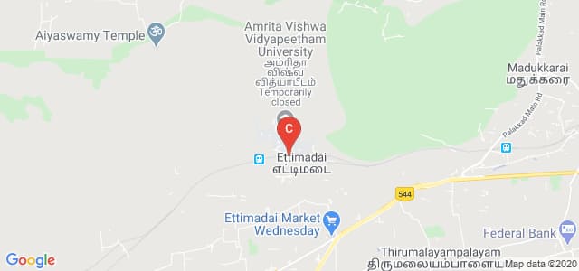 Amrita Vishwa Vidyapeetham Main Road, Ettimadai, Ettimadai R.F., Tamil Nadu, India