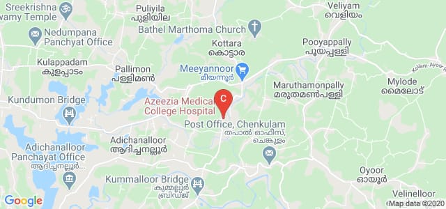 Azeezia Medical College Hospital, Kummalloor - Meeyannoor Road, Adichanalloor, Kerala, India