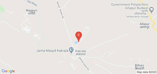 Muslim Degree College, Kakrala, Budaun district, Uttar Pradesh, India