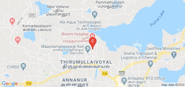 Vel Tech Multi Tech Dr.Rangarajan Dr.Sakunthala Engineering College, Chennai, Tamil Nadu, India