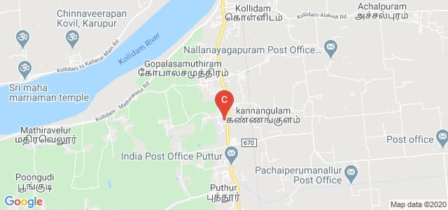 Srinivasa Subbaraya Government Polytechnic College, Chennai - Nagapattinam Highway, Puthur, Tamil Nadu, India