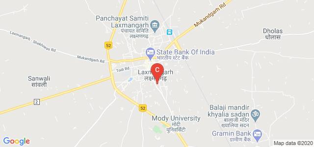 Mody University of Science and Technology, Sikar Rd, Laxmangarh, Sikar, Rajasthan, India