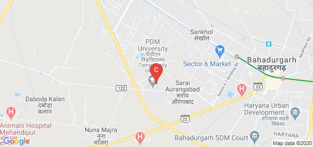 PDM Faculty of Dental Sciences, Sector 3A, Bahadurgarh, Haryana, India