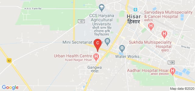 C.R. College of Education HISAR, Rajgarh Rd, Quarter Colony, Azad Nagar, Hisar, Haryana, India